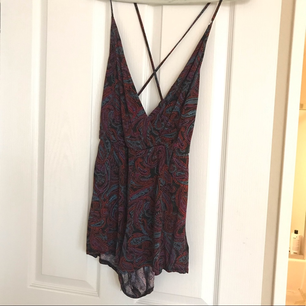 Paisley Romper (Urban Outfitters)